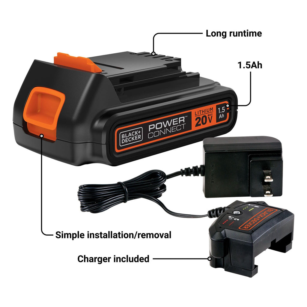 20V MAX Lithium Ion Battery + Charger F183