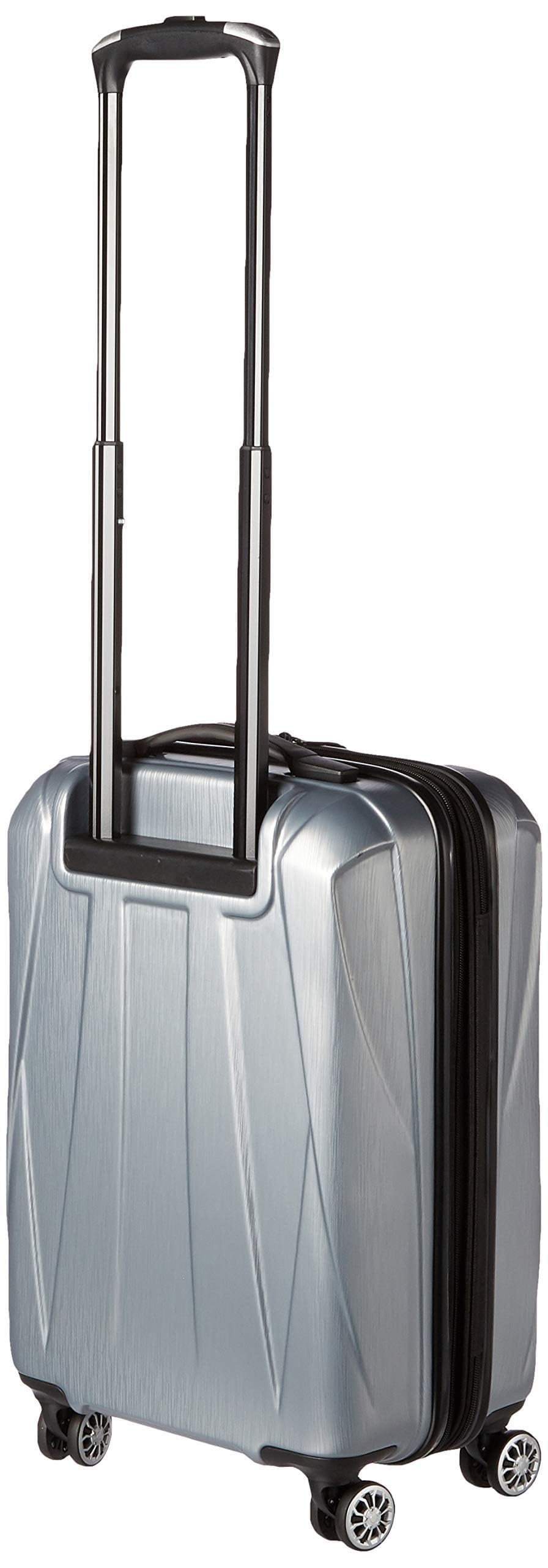 Hardside Expandable Spinner Luggage Silver Carry-On 20-Inch M360
