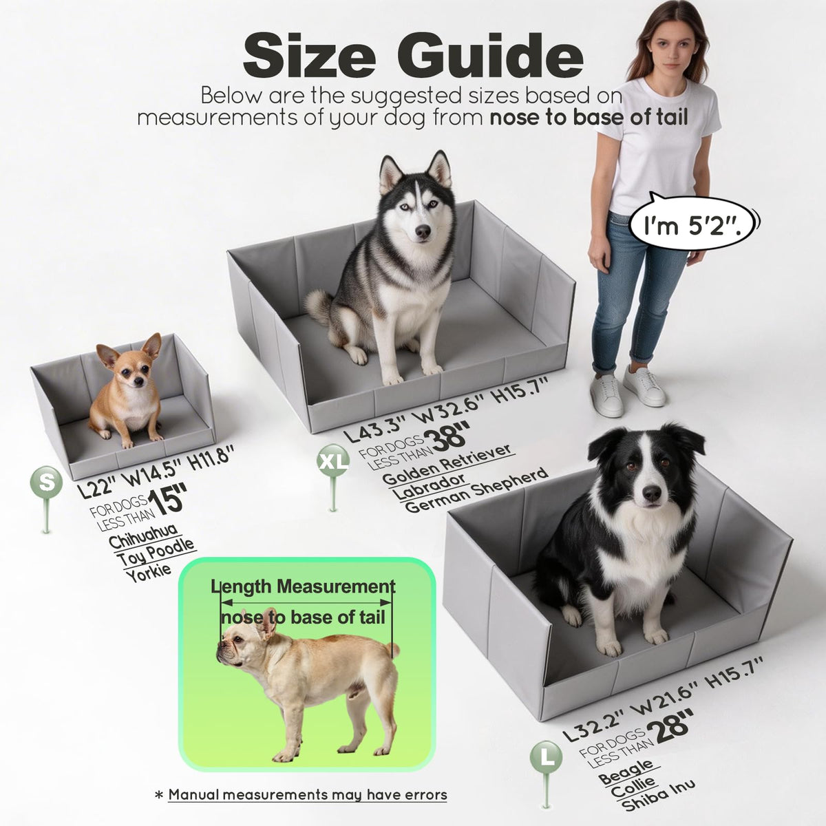 Dog Grass Pad with Tray D743