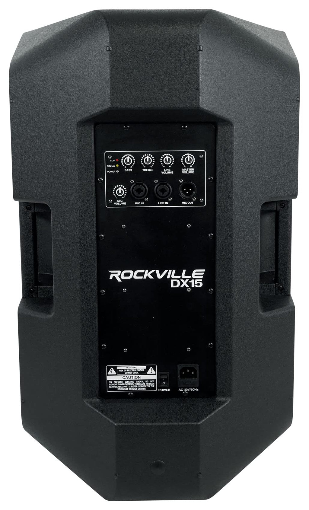 15" Powered Active DJ PA Speaker Pair with Stands Y7293