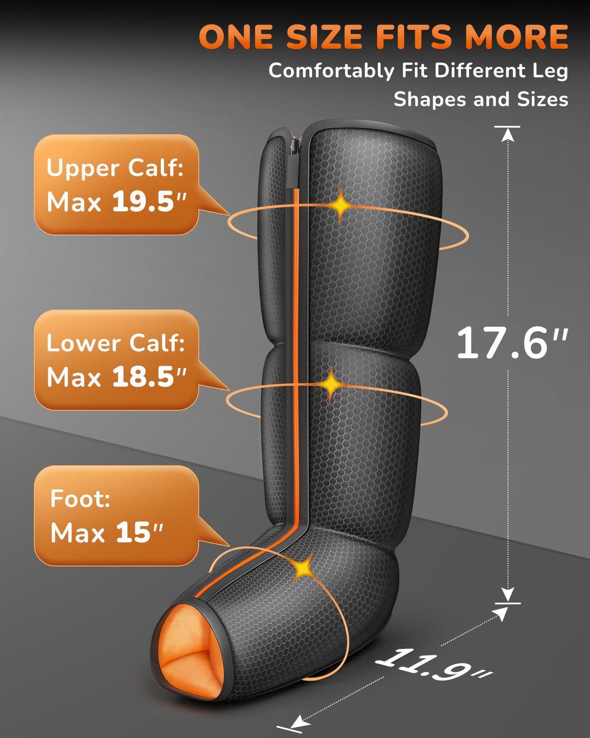 Leg Compression Massager with Heat P6039