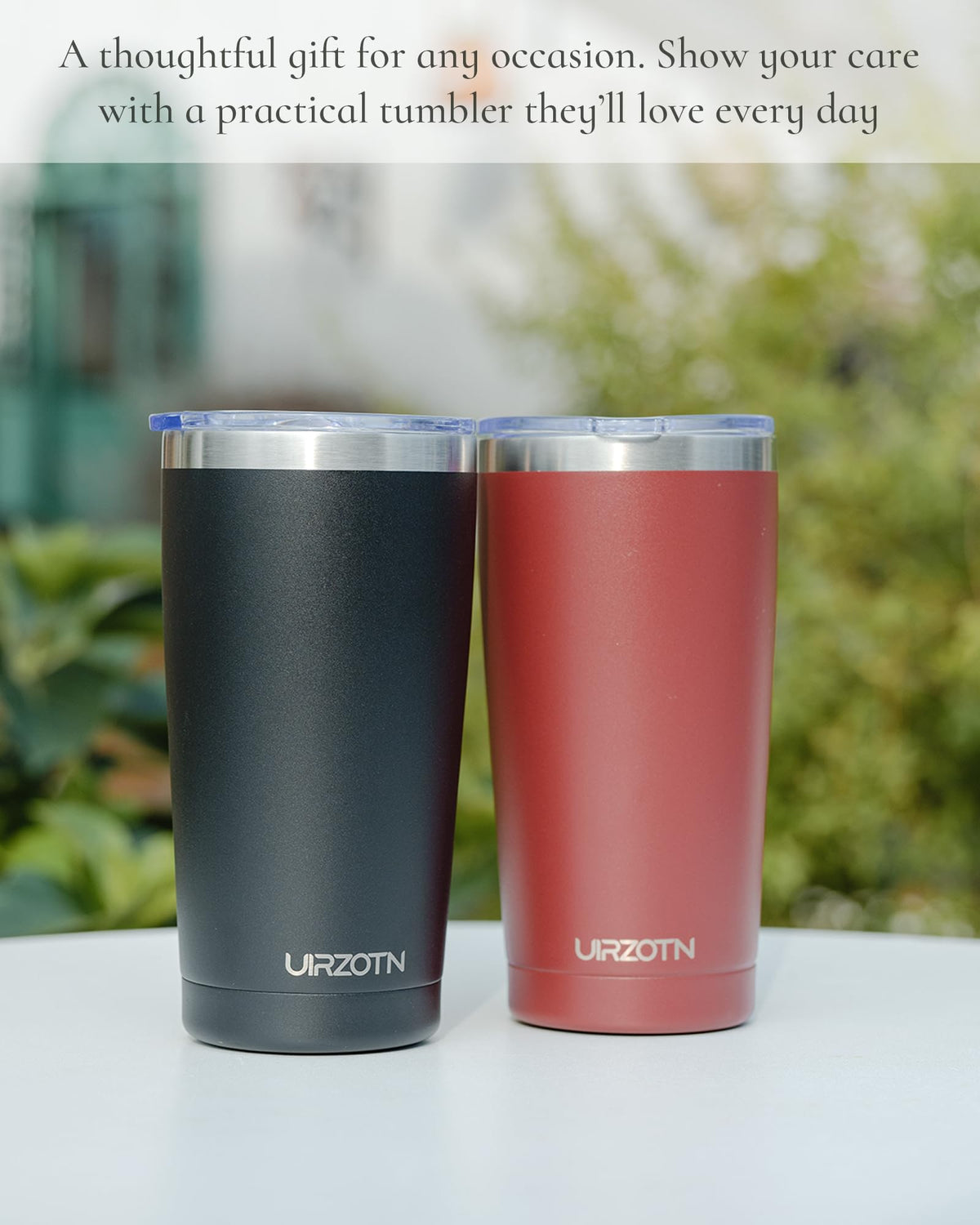 20oz Stainless Steel Insulated Travel Coffee Tumbler with Straw G212