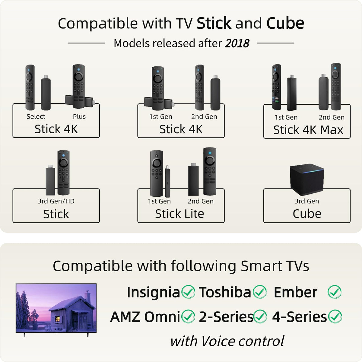 Replacement Voice Remote N230