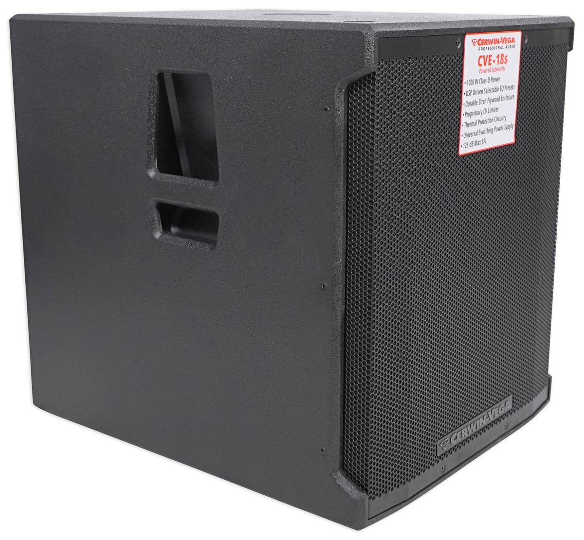 18" 1000 Watt Powered Subwoofer with Bluetooth K527492