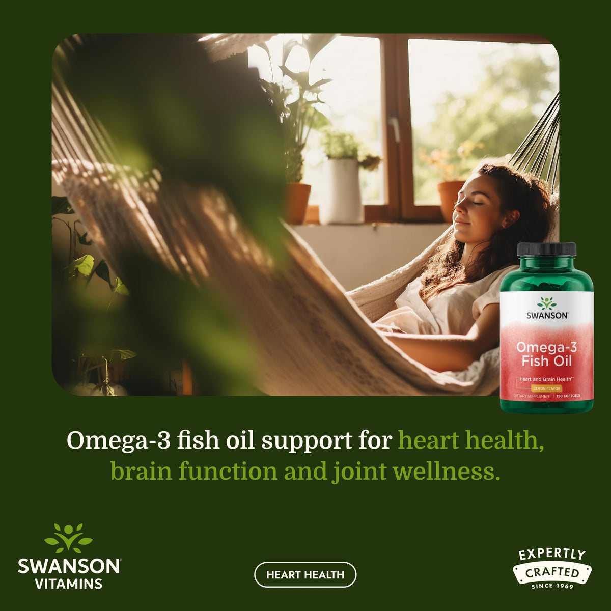 Omega-3 Fish Oil 150 Softgels Lemon B182