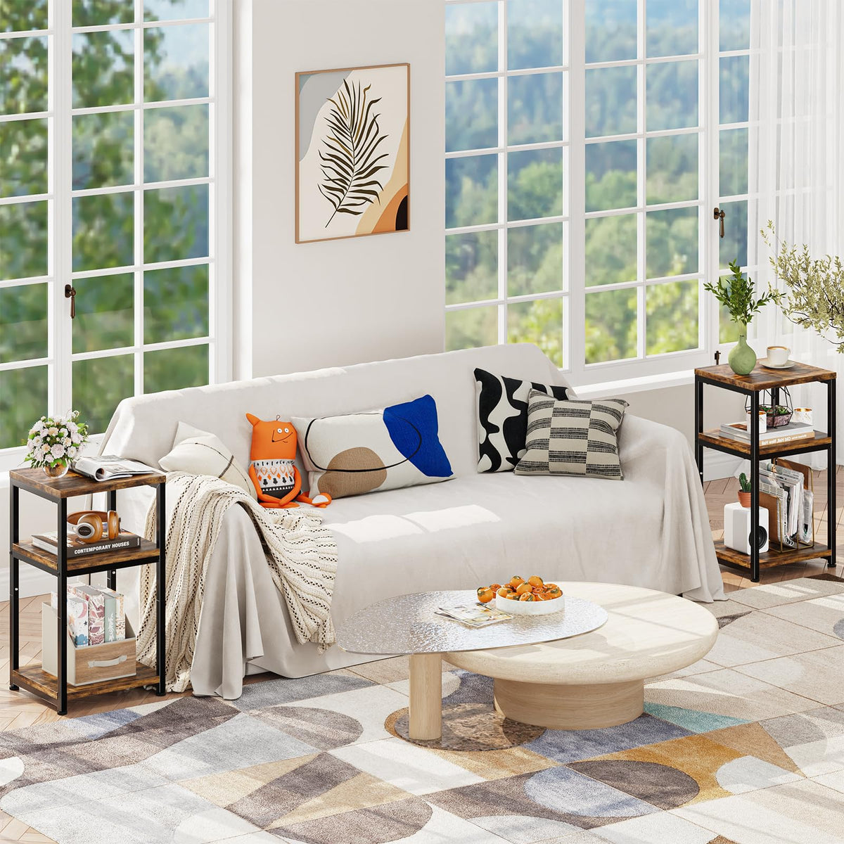 3 Tiers Shelf Side Table U886