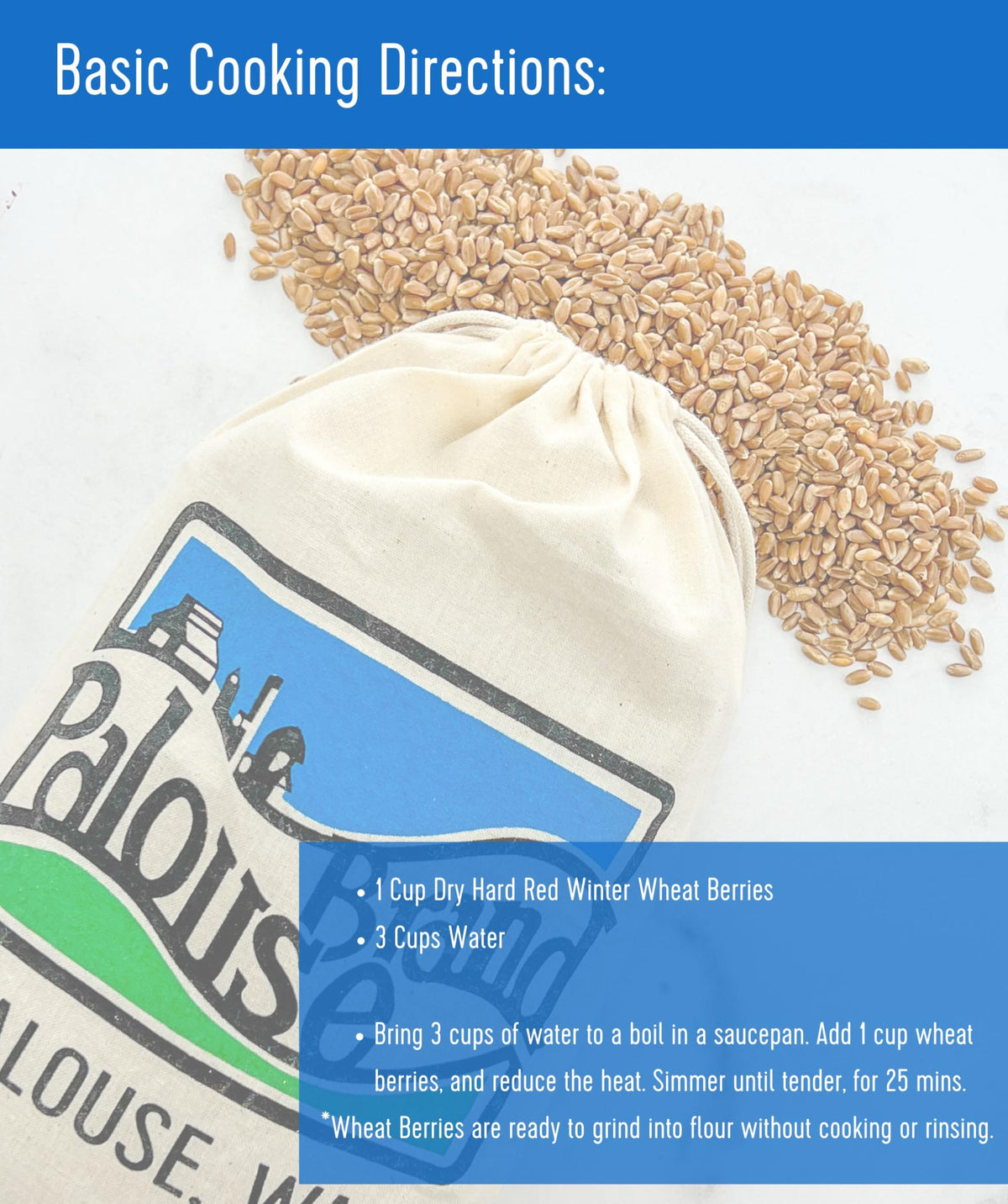 Hard Red Winter Wheat Berries 25 LBS Bag Sproutable Non-GMO Kosher E3476