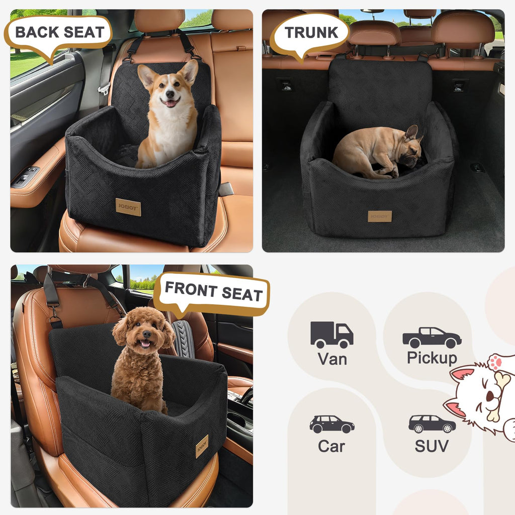 Dog Car Seat with Detachable Washable Cover and Cushion X4186