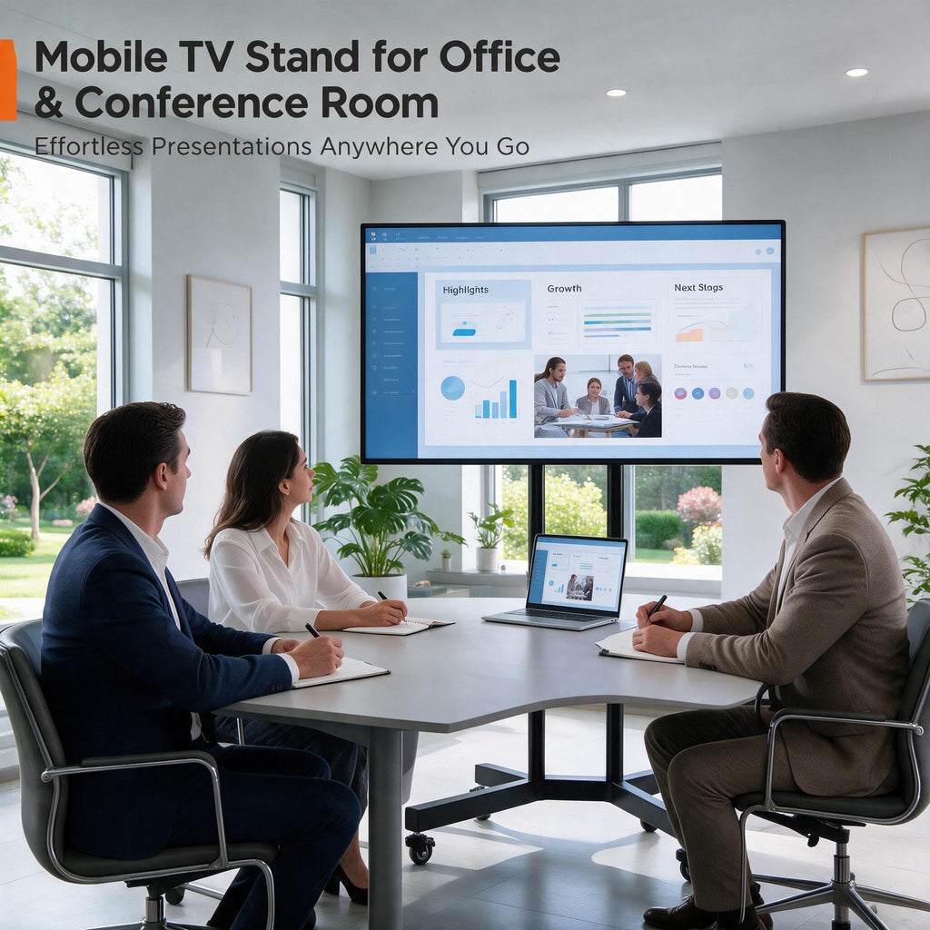 Rolling TV Stand for 32-85 Inch Screens M99358