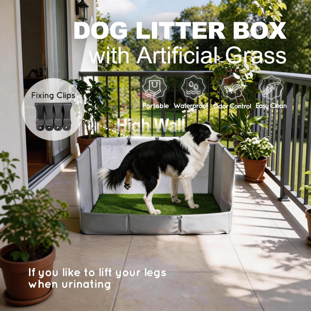 Dog Grass Pad with Tray D743