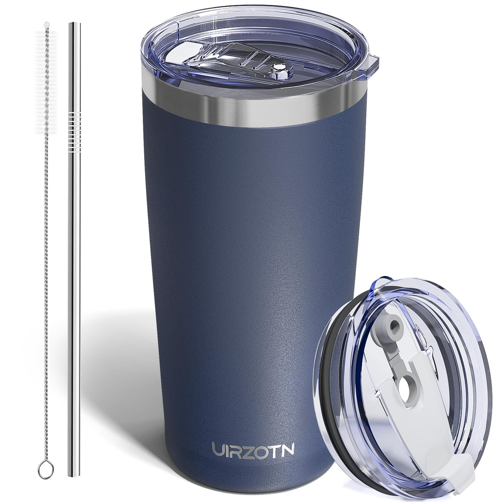 20oz Stainless Steel Insulated Travel Coffee Tumbler with Straw G212