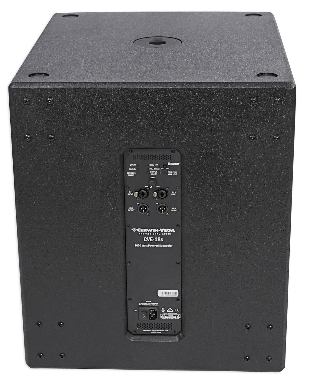 18" 1000 Watt Powered Subwoofer with Bluetooth K527492
