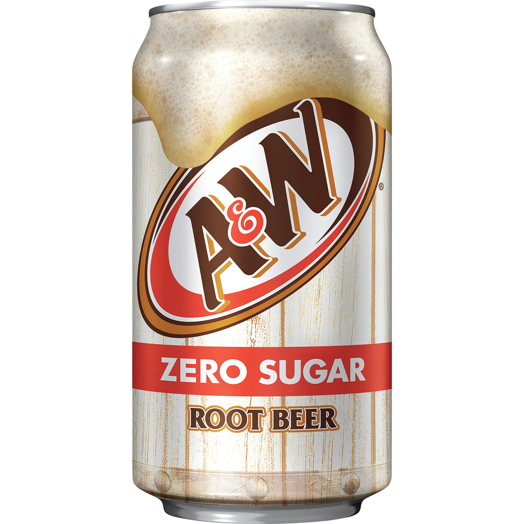 Zero Sugar Root Beer Soda, 12 fl oz cans, 12 pack N5221
