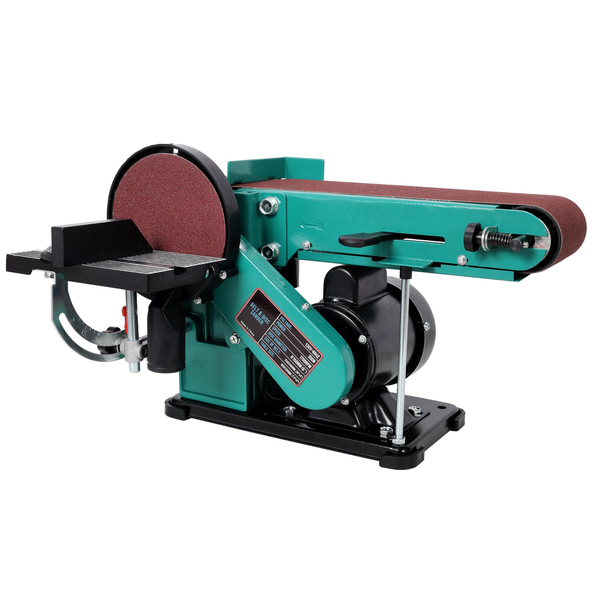 4" x 36" Belt Sander & 6" Disc Polisher Grinder Sander T399212