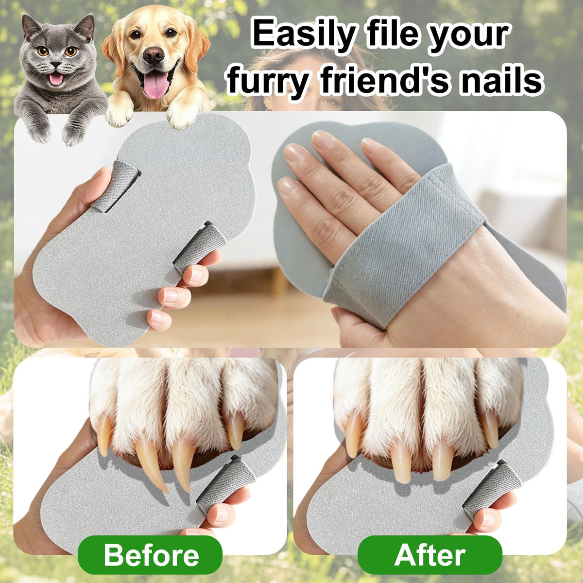 Dog Nail Scratch Board with Hand Strap R833450