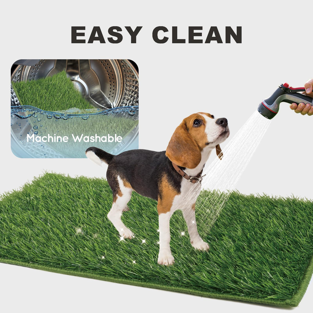 Dog Grass Pad with Tray D743