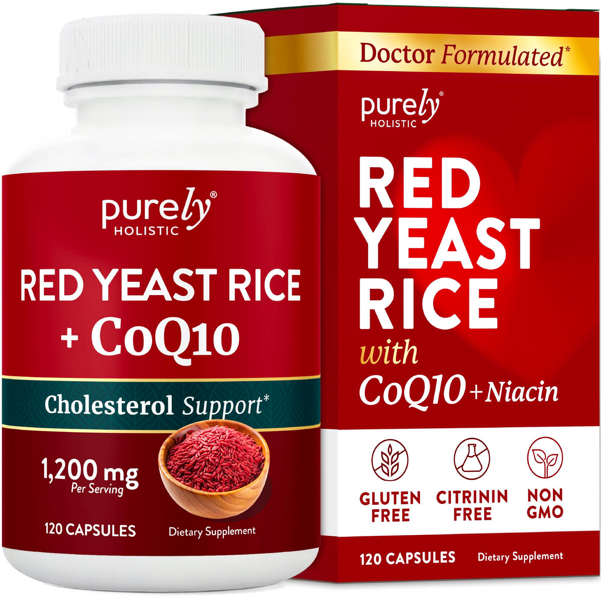 Red Yeast Rice with CoQ10 Supplement Y955