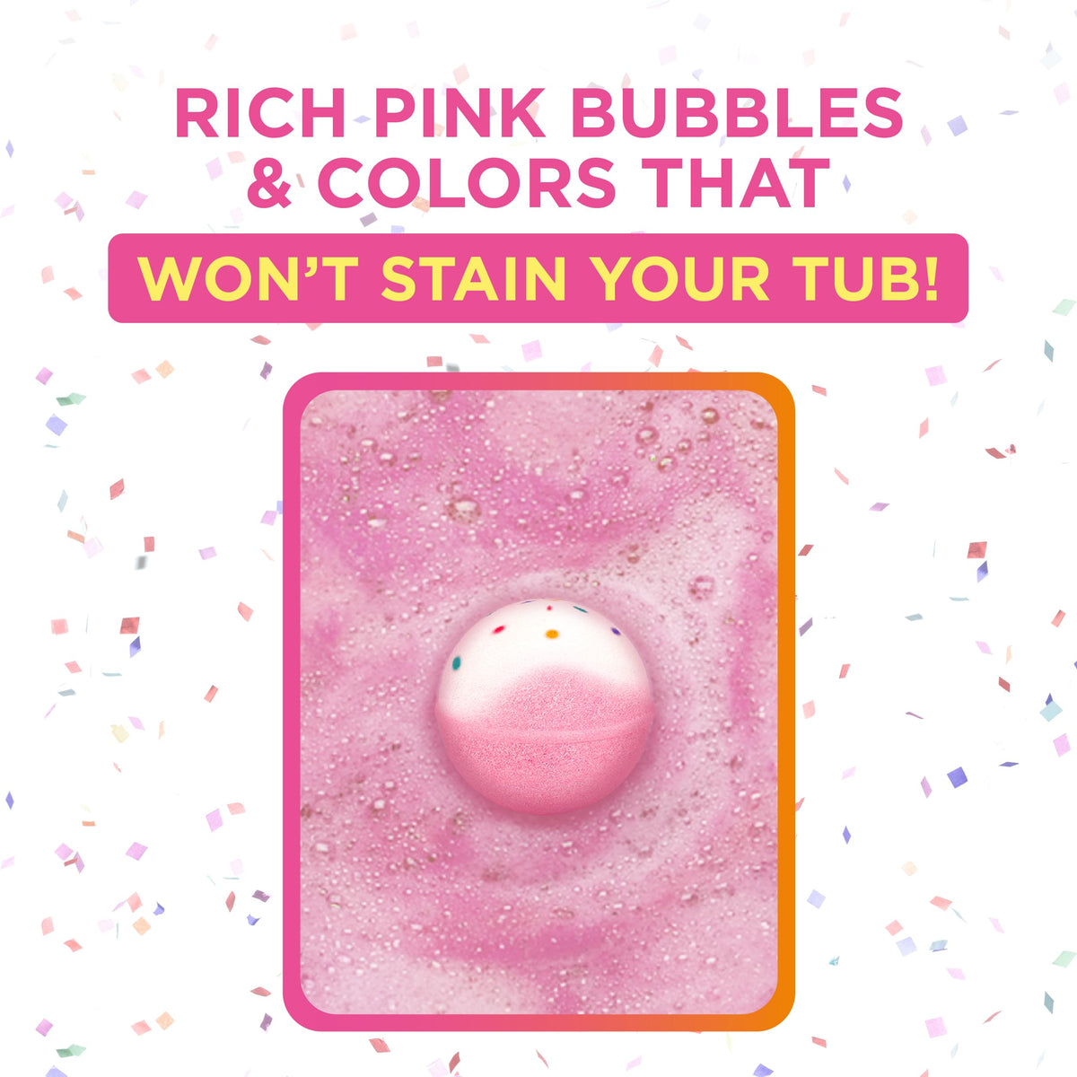 Birthday Cake Bath Bombs 1 Pack F312