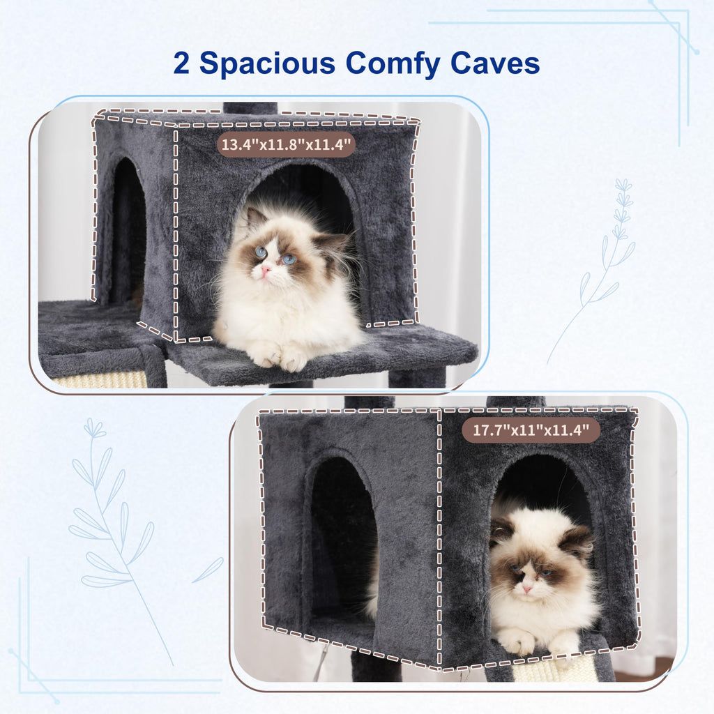 71'' Cat Tree with Scratching Post L3448
