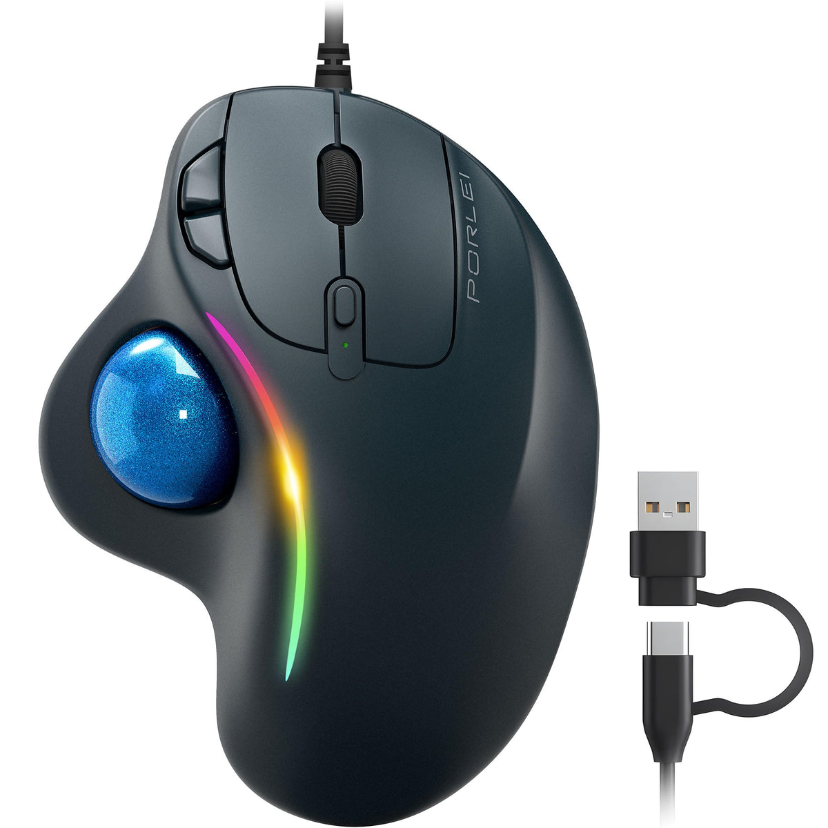 Ergonomic Trackball Mouse D3392