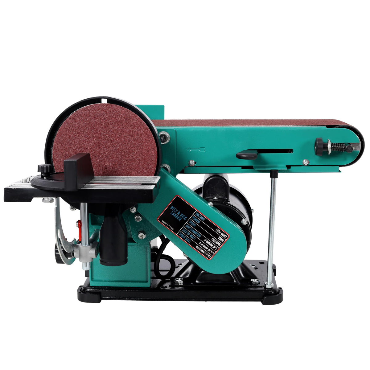 4" x 36" Belt Sander & 6" Disc Polisher Grinder Sander T399212