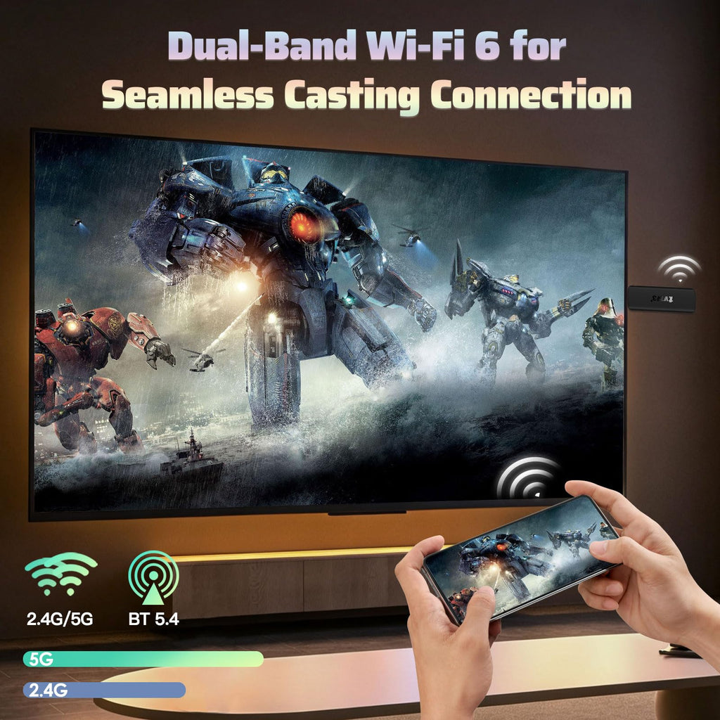 Android 14.0 TV Stick 2GB RAM 16GB ROM 4K WiFi 6 P283464