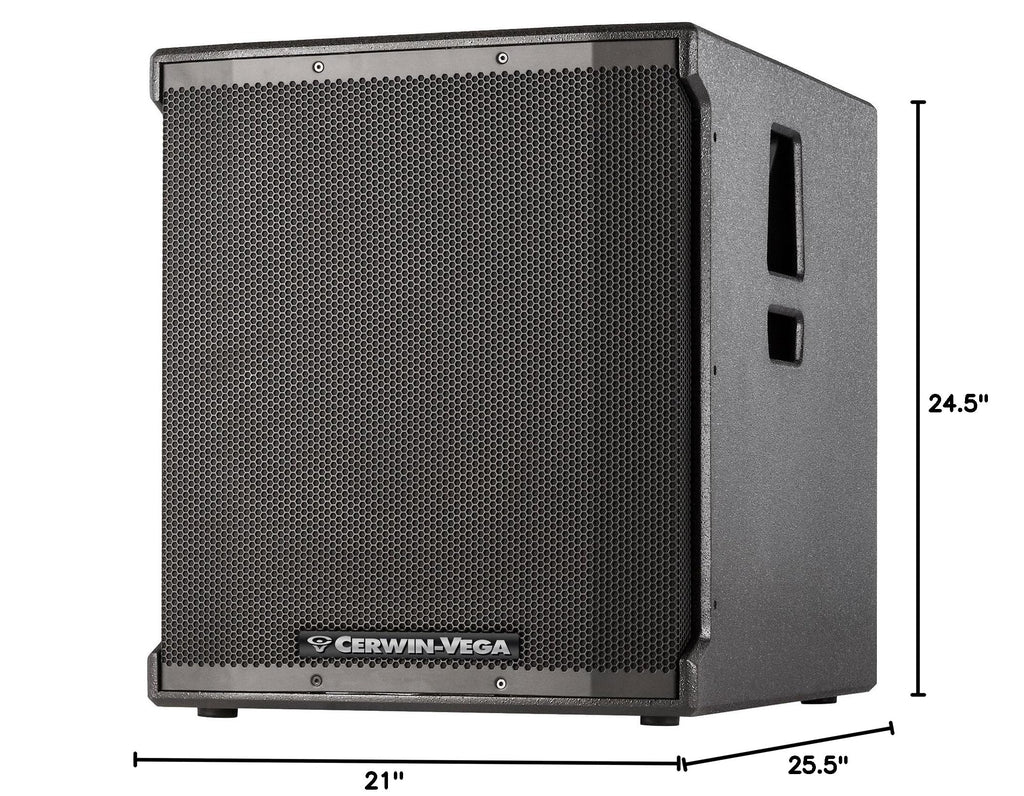 18" 1000 Watt Powered Subwoofer with Bluetooth K527492