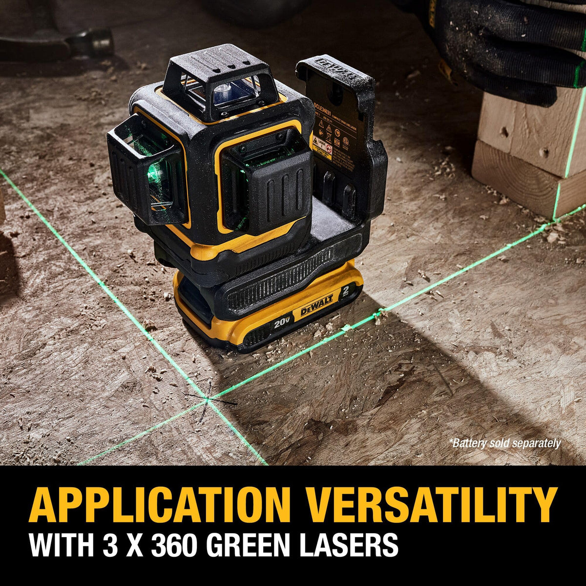 20V MAX Cross Line Laser Level P4689