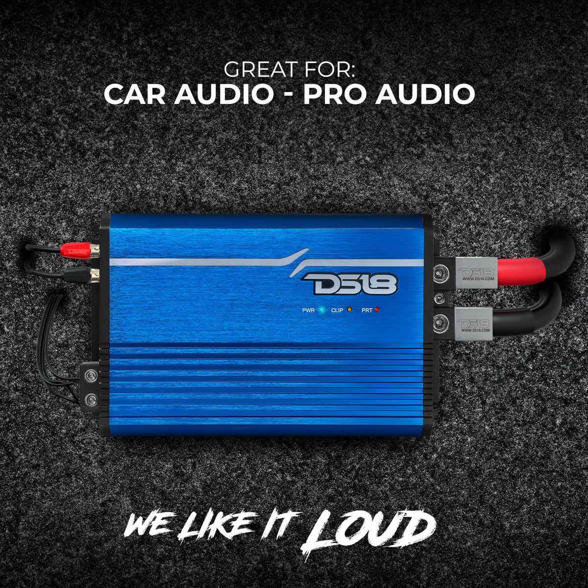 Compact Full-Range Class D 1-Channel Amplifier 2,500 Watts RMS U4045