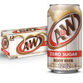 Zero Sugar Root Beer Soda, 12 fl oz cans, 12 pack N5221