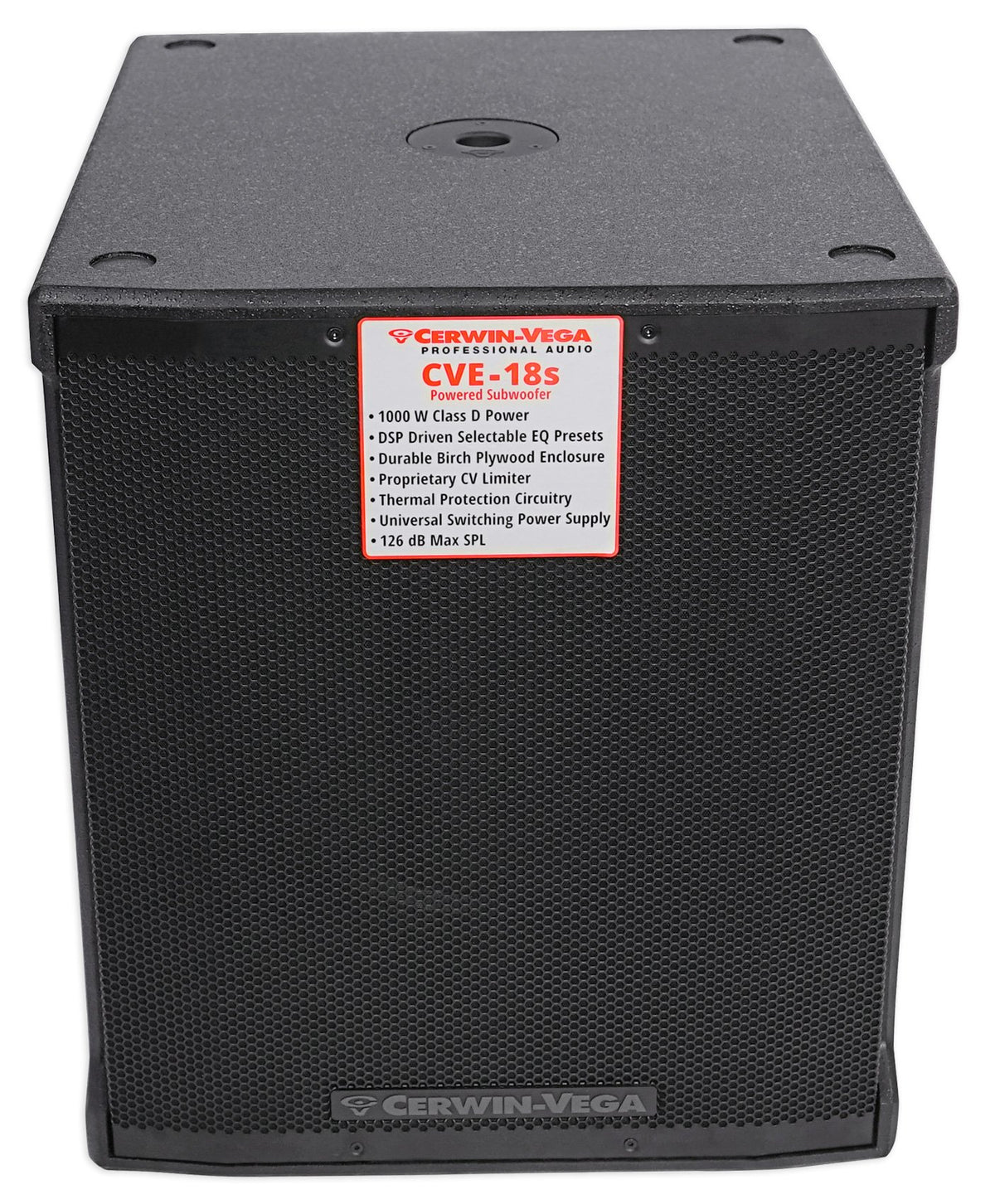 18" 1000 Watt Powered Subwoofer with Bluetooth K527492